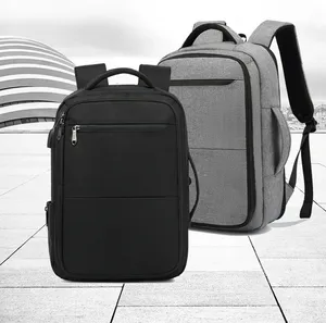 Wiederaufladbarer Geschäftsgeschenk Multifunktions-Computer-Rucksack mit großem Fassungsvermögen, Studentenrucksack, individuell bedruckbare Computer-Tasche