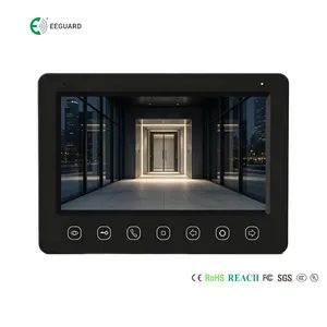 HD Heim Sicherheits 7 Zoll Speicher Intercom Video Türsprechanlage System