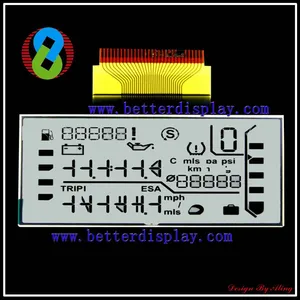 Grafisches LCD-Panel mit blauer Hintergrundbeleuchtung FSTN LCD-Anzeigemodul