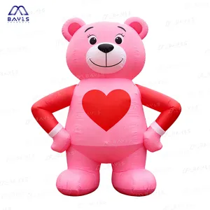 Schnelle Inflation tragbare PVC-Werbesportveranstaltung aufblasbare Cartoon-Maskottchen-Modell