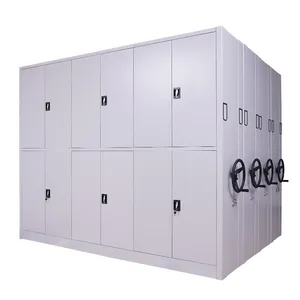 Solução de Armazenamento em Arquivo Compactor de Arquivo de Aço Prateleiras Móveis Sistema de Armazenamento Inteligente de Arquivos