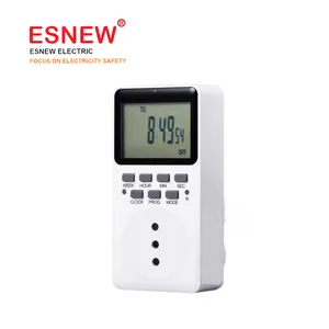 Tes06A Wöchentlicher Digitaler Timer, programmierbarer LCD-Anzeigetimer