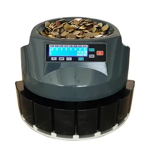 Münzzählmaschine mit LCD-Display, automatische Münzsortiermaschine