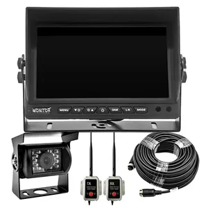 Drahtlose Lkw-Rückfahrkamera HD 7inch 2.4G Drahtloses Fahrzeugkamerasystem