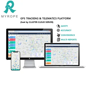 Überwachen Sie das Seil Online-Flottenmanagement-Tracking-Software GPS-Tracking-System tragbare neutrale Unterstützung viele Sprachen
