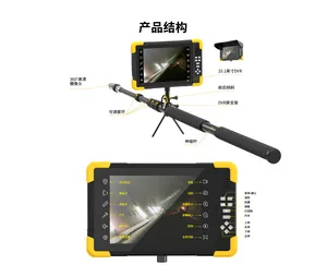 Sicherheits- und Rettungsdetektor 39mm 360° Kamera anzeigen 10.1inch 4K WiFi Touch DVR Audio-Video-Intercom-System
