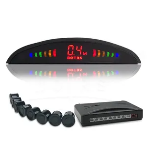 Universelles Ultraschall-Parksensor-Set mit LED-Anzeige und Sprachwarnsystem