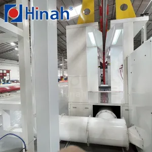 Langprodukte Regale automatische Pulverbeschichtungsanlage Hardware Spritzgeräte