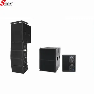 Einzelne 10 Zoll Bühne Professionelles Audio Aktiver Verstärker Line Array PA System