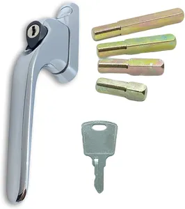 UPVC Universelles Inline Verriegelbares Fenstergriff-Spindelset