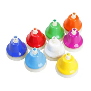 Orff Musikinstrumente 8 Bunte Spielzeugglocken-Set