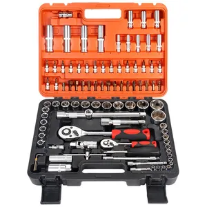 37PC Boxschlüssel Werkzeug Hardware Fahrzeug Auto Reparaturset Maschinenreparatur Kombinationswerkzeuge Schraubendreher Handwerkzeugset