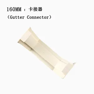 Kunststoff-Baumaterial Dachrinnenverbinder PVC Regenwassersammelsystem