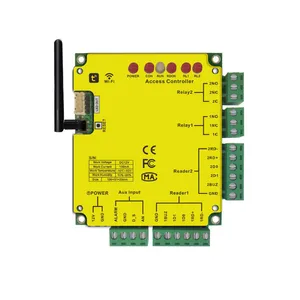 12V Mini Smart Bluetooth WiFi Tuya APP Controle de Acesso Remoto 1000 Controlador de Autorização de Usuário Sistema de Entrada de Porta