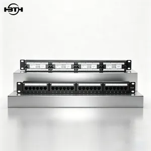 1u 24-Port Netzwerk Patchpanel für die Organisation von Server-Racks
