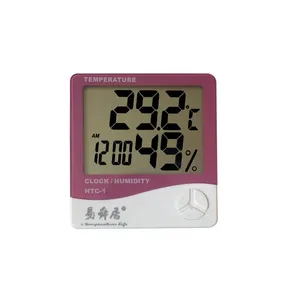 HTC-1 LCD-Anzeigetisch-Stil Thermometer und Hygrometer