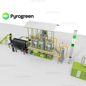 Hocheffizientes Biochar-Produktionssystem für kontinuierliche Biomasse-Kohlenstoffisierung