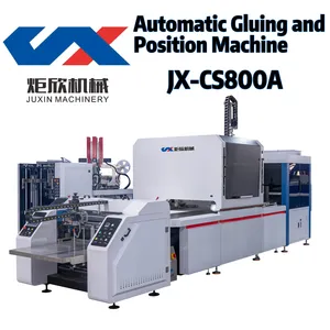 Jx-CS800A Hochgeschwindigkeits-Automatik-Rigid-Box-Herstellungsmaschine Hochwertige Box