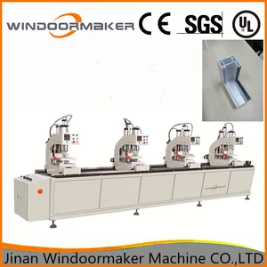 UPVC-Fenster Vierkopf-Schweißmaschine PVC-Fensterherstellungsmaschine Vierkopf-Schweißmaschine für die Verarbeitung von PVC-Profilen