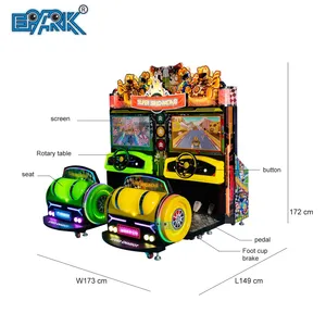 Videospielautomaten Münzbetriebene Supergeschwindigkeitsrennen