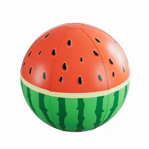 Druck benutzerdefinierter Logo PVC aufblasbarer Strandball großer bunter aufblasbarer Strandball