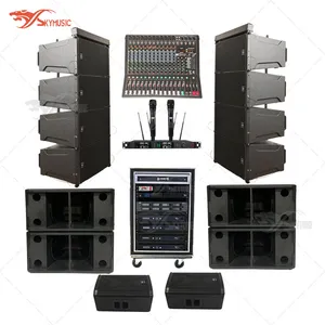 Doppel 10 Zoll Line Array Lautsprecher Professionelles Kompaktlautsprechersystem