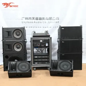 Aktiv und Passiv, Innen- und Außenshow PRO Audio Soundsystem, Line-Array-System