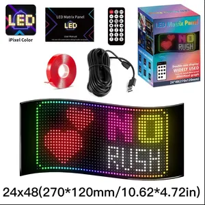 LED-Anzeigeschrank LED-Modul LED-Anzeigetafel Smarte flexible Displays Teufelaugen DIY LED-Anzeigen