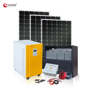 10kv Preis Photovoltaik Komplett Dual-Achsen Solar Wind Beleuchtung Kit Steuerung Tracking System