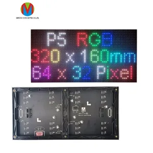 Painel LED RGB SMD2121 Interno Módulo de Exibição LED em Cores 320*160mm P5