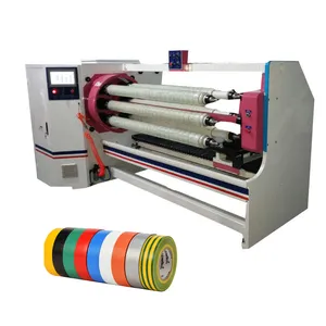 PVC-Isolierband Log Roll Cutter Maschine PVC-Band schneiden Maschine